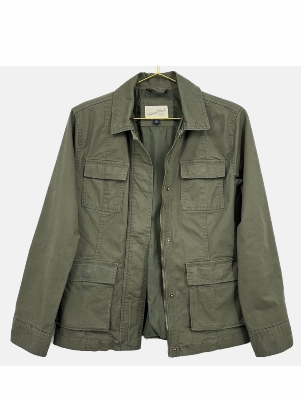 Universal Thread Army Green Cargo Utility Jacket XS - Picture 4 of 13
